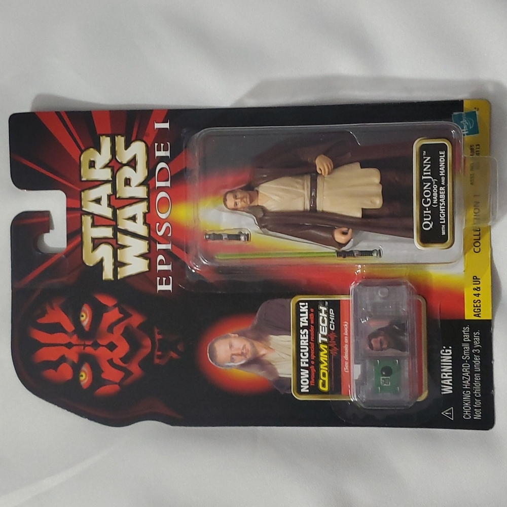 NWT Comm Tech Reader Qui-Gon Jinn